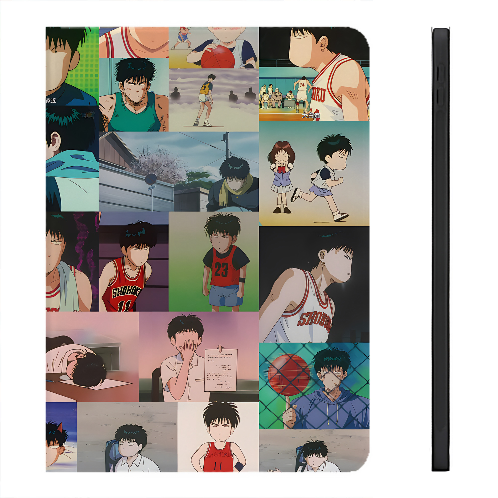 （画像用） SLAM DUNK／スラムダンク IPadケース ペンホルダー付き ブックスタイルデザイン